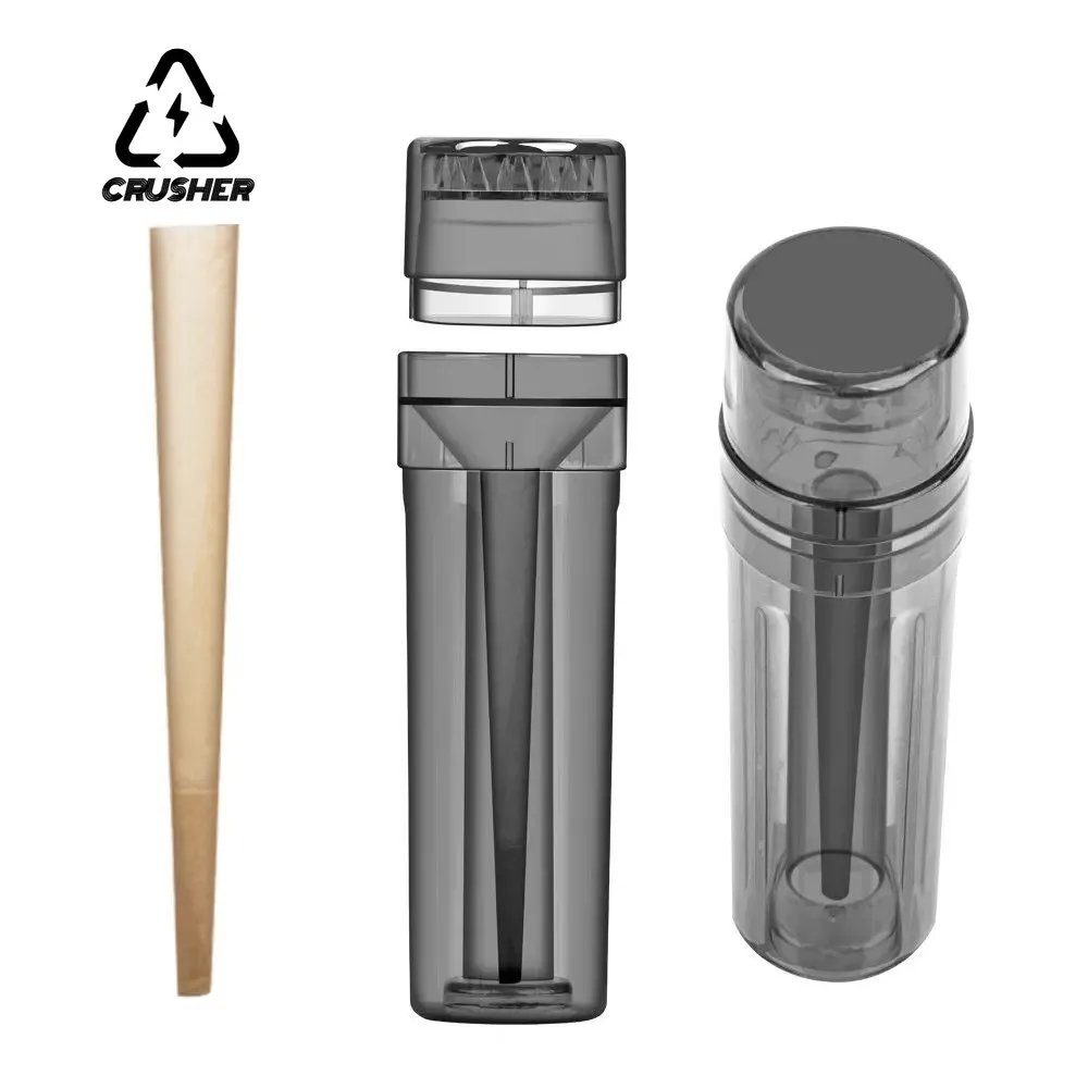 2 in1 Manual Joint Roller Maker Plastic with Cone Holder 4-layer Tobacco Grinder Cigarette Rolling Horn Tube Smoke Cutter Tools
2 in1 Manual Joint Roller Maker Plastic with Cone Holder 4-layer Tobacco Grinder Cigarette Rolling Horn Tube Smoke Cutter Tools
