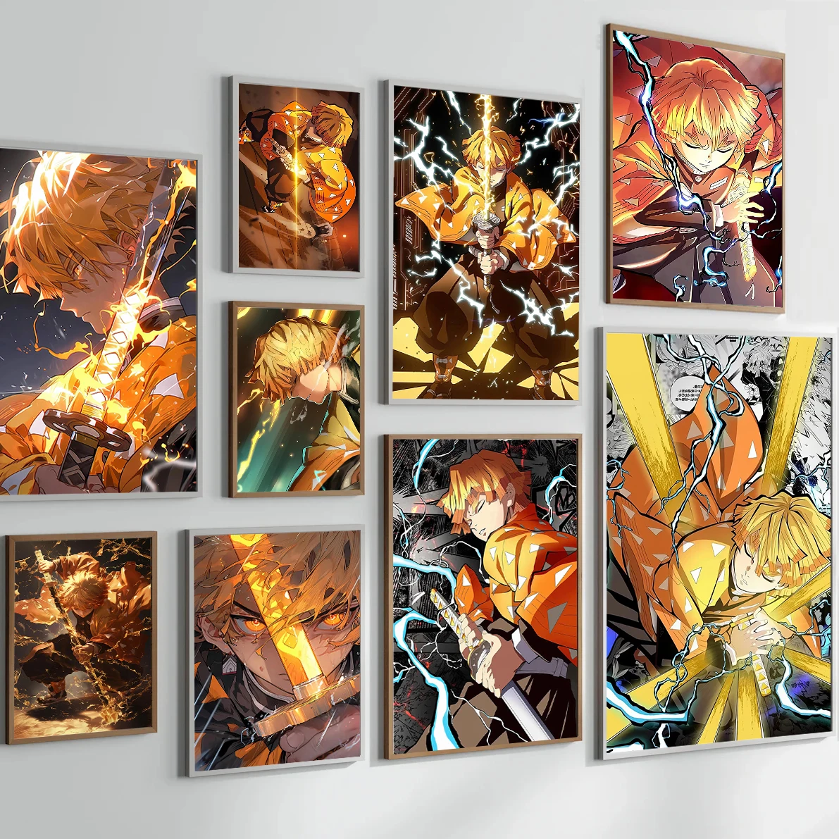 Zenitsu Agatsuma D-Demon Slayer Self-adhesive Poster Tanjiro Anime Wallpaper Figures HD Nezuko Home Decor Cartoons Kid Gift
Zenitsu Agatsuma D-Demon Slayer Self-adhesive Poster Tanjiro Anime Wallpaper Figures HD Nezuko Home Decor Cartoons Kid Gift