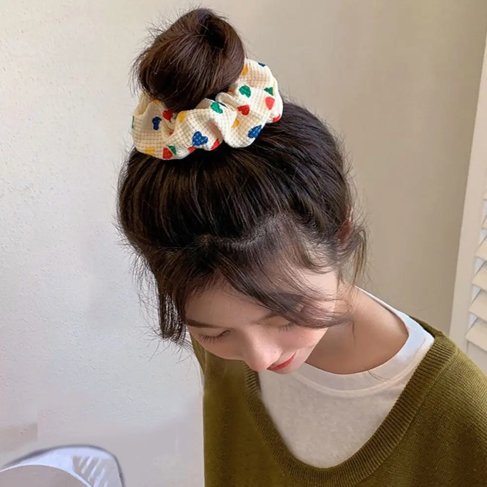 Sweet Ponytail Hair Accessories Hair Decoration Elastic Scrunchies Large Dots Hairbands Korean Hair Rope Women Hair Tie
Sweet Ponytail Hair Accessories Hair Decoration Elastic Scrunchies Large Dots Hairbands Korean Hair Rope Women Hair Tie