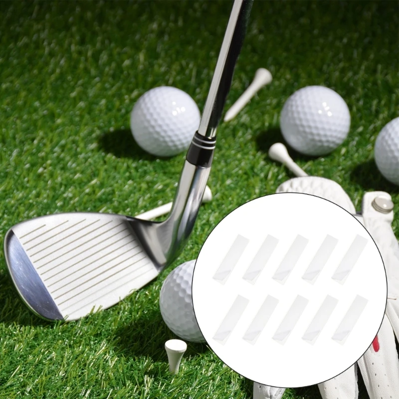 10Pcs Golf Grip Tape Professional Golf Club Grip Tape Double Sided Adhesive Strips for Golf Club Regripping Easy to Use
10Pcs Golf Grip Tape Professional Golf Club Grip Tape Double Sided Adhesive Strips for Golf Club Regripping Easy to Use