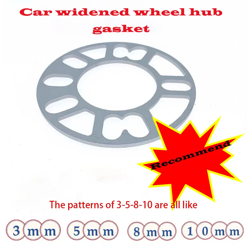 Universal 4/5 Hole Aluminum Alloy Flange Gasket Car Wheel Hub Spacer ET Adjustment Anti-friction Chock for Auto Modification
Universal 4/5 Hole Aluminum Alloy Flange Gasket Car Wheel Hub Spacer ET Adjustment Anti-friction Chock for Auto Modification