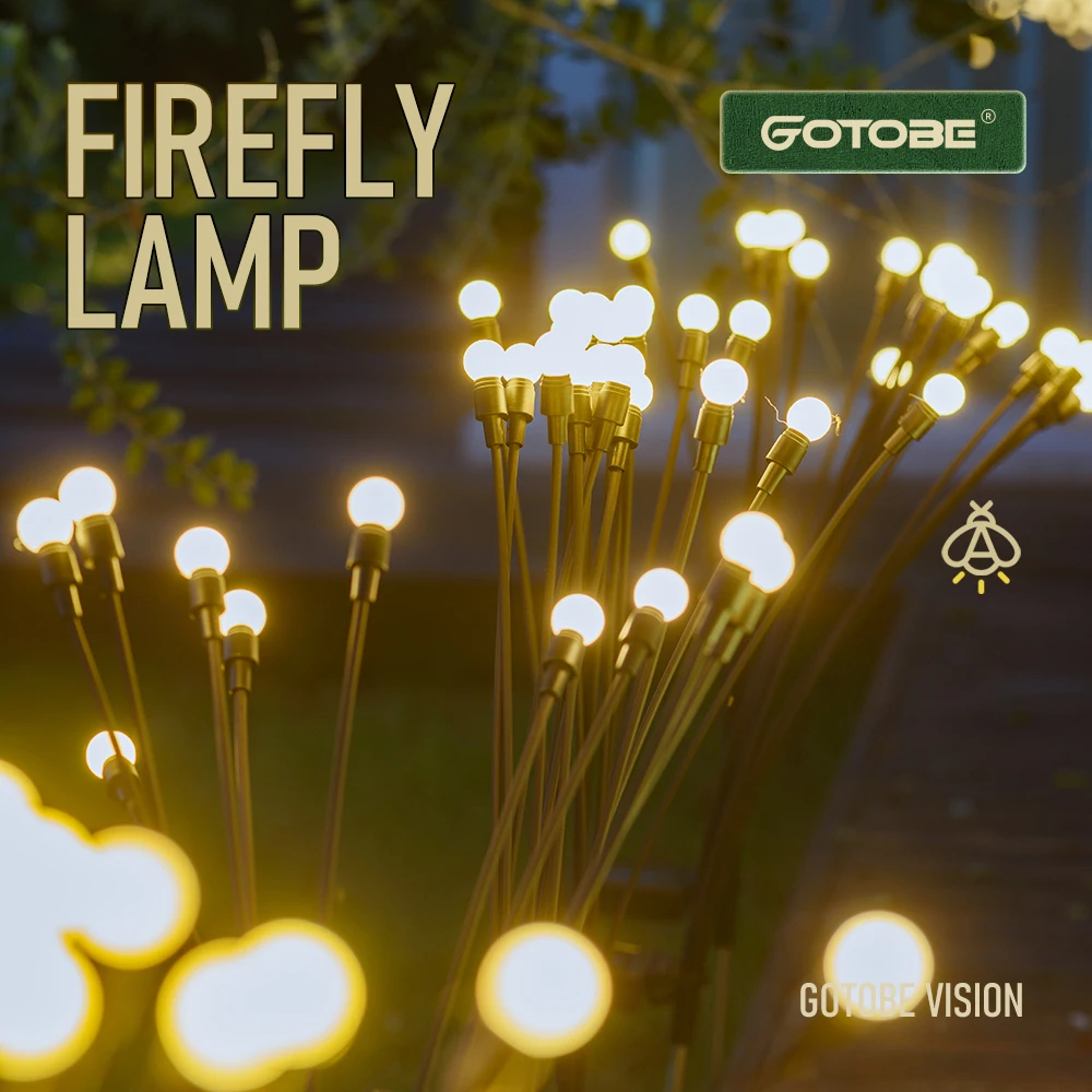 Solar LED Light Outdoor Garden Decoration Landscape Lights Firework Firefly Lawn Lamps Country House Terrace Balcony Decor Lamp
Solar LED Light Outdoor Garden Decoration Landscape Lights Firework Firefly Lawn Lamps Country House Terrace Balcony Decor Lamp