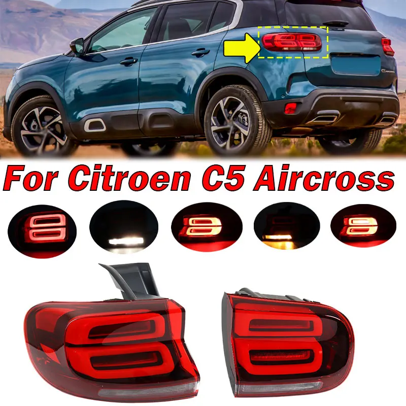 9817269280 Car Exterior Accessories Rear Tail Light Warning Brake Signal Lamp Foglamp For Citroen C5 Aircross Taillight Assembly
9817269280 Car Exterior Accessories Rear Tail Light Warning Brake Signal Lamp Foglamp For Citroen C5 Aircross Taillight Assembly