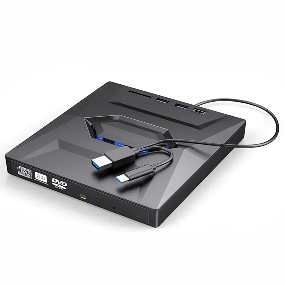 External Card Reader External CD DVD Burner At Home 3-in-1 Multi-Function Compact And Portable High Read Speed
External Card Reader External CD DVD Burner At Home 3-in-1 Multi-Function Compact And Portable High Read Speed