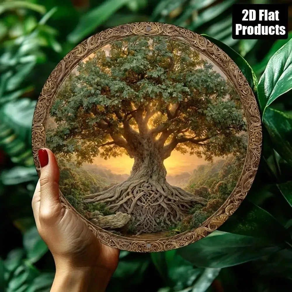 Tree of Life Metal Wall Art Vintage Aluminum Sign for Home Bar Cafe Decor
Tree of Life Metal Wall Art Vintage Aluminum Sign for Home Bar Cafe Decor