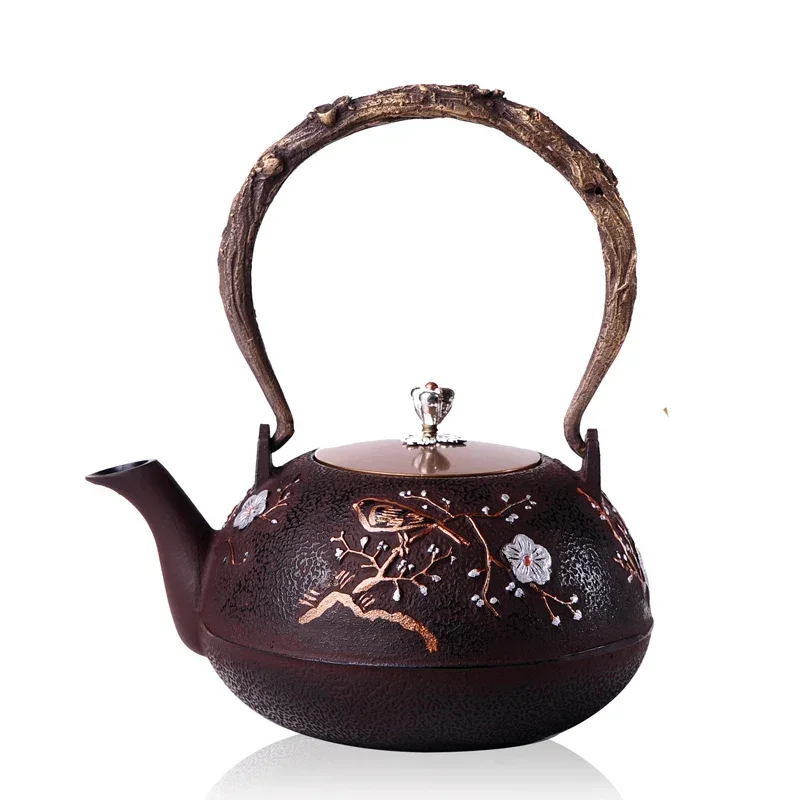 Customized Cast Iron Kettle Pig Iron Pot Craft Iron Tea Pot with Tea Strainer Kettle Boiling Water
Customized Cast Iron Kettle Pig Iron Pot Craft Iron Tea Pot with Tea Strainer Kettle Boiling Water