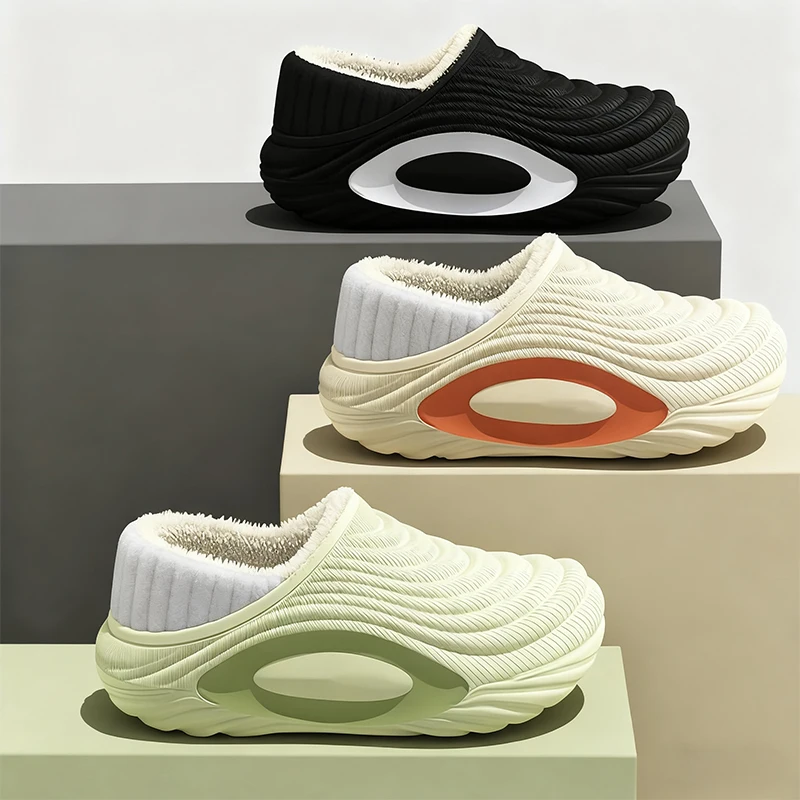 Chunky Sole Plush Clogs 2025 Trendy Indoor Outdoor Slippers for Women Men Warm Lined Non-Slip Casual Footwear
Chunky Sole Plush Clogs 2025 Trendy Indoor Outdoor Slippers for Women Men Warm Lined Non-Slip Casual Footwear