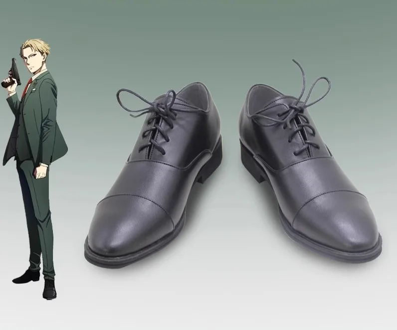 Anime Spy Loid Forger Cosplay Boots Twilight Black Shoes Men Halloween Carnival Custom Made Shoes
Anime Spy Loid Forger Cosplay Boots Twilight Black Shoes Men Halloween Carnival Custom Made Shoes