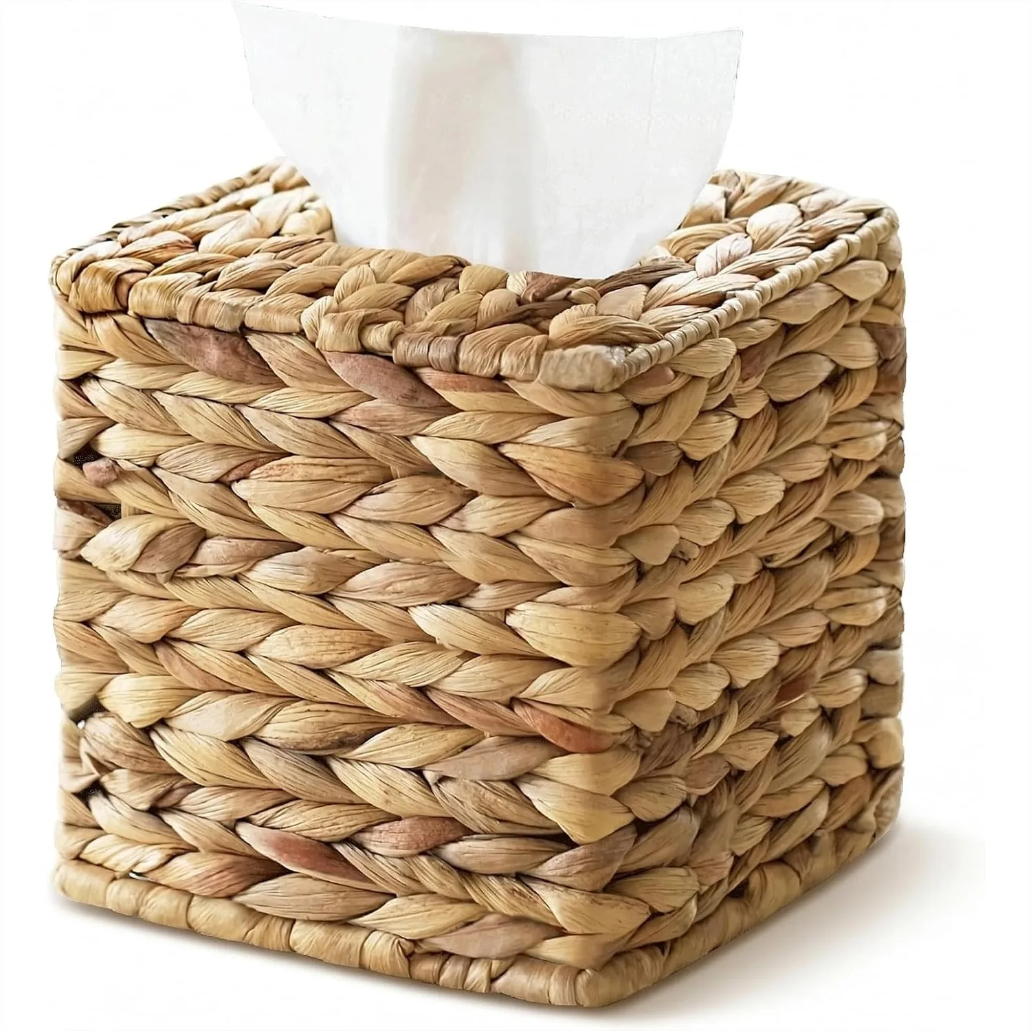 Square Wicker Tissue Box Cover with Boho Natural Rattan for Bathroom Bedroom Office Desk
Square Wicker Tissue Box Cover with Boho Natural Rattan for Bathroom Bedroom Office Desk