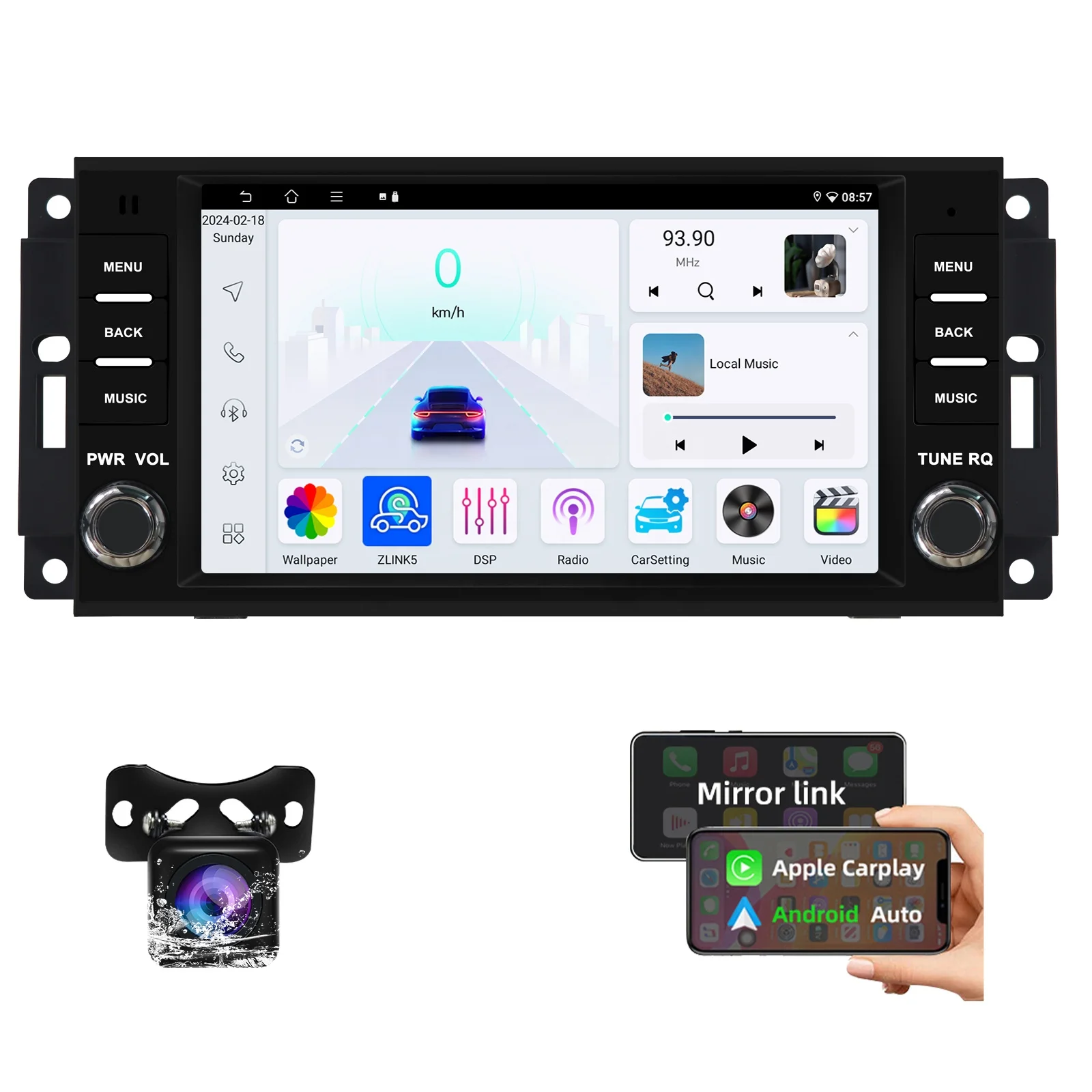 hit productJmance 7 Inch 2+32GB for Player GPS Navigator Jeep Vehicles Android 10 1 Year Warranty Mirror Link Worldwide Map CarP
hit productJmance 7 Inch 2+32GB for Player GPS Navigator Jeep Vehicles Android 10 1 Year Warranty Mirror Link Worldwide Map CarP
