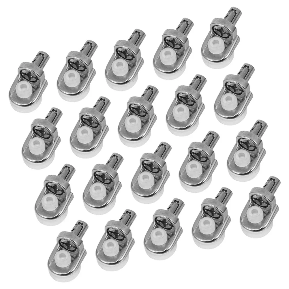 24Pcs Shelf Pins Suction Cup Zinc Alloy Durable Bookshelf Wardrobe Cabinet Organizer Shelf Clips for Wood Shelving
24Pcs Shelf Pins Suction Cup Zinc Alloy Durable Bookshelf Wardrobe Cabinet Organizer Shelf Clips for Wood Shelving
