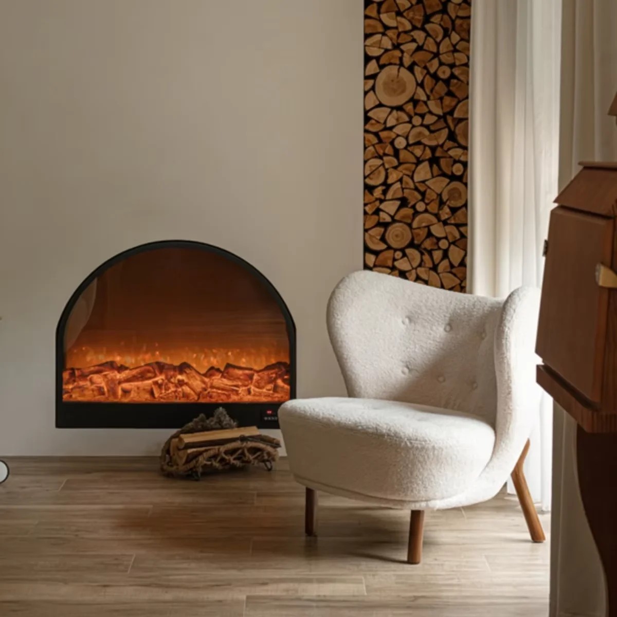 Customizable Electric Fireplace Special-Shaped Stove Core Hotel Background Wall Decor B&B Internet Celebrity English Household
Customizable Electric Fireplace Special-Shaped Stove Core Hotel Background Wall Decor B&B Internet Celebrity English Household