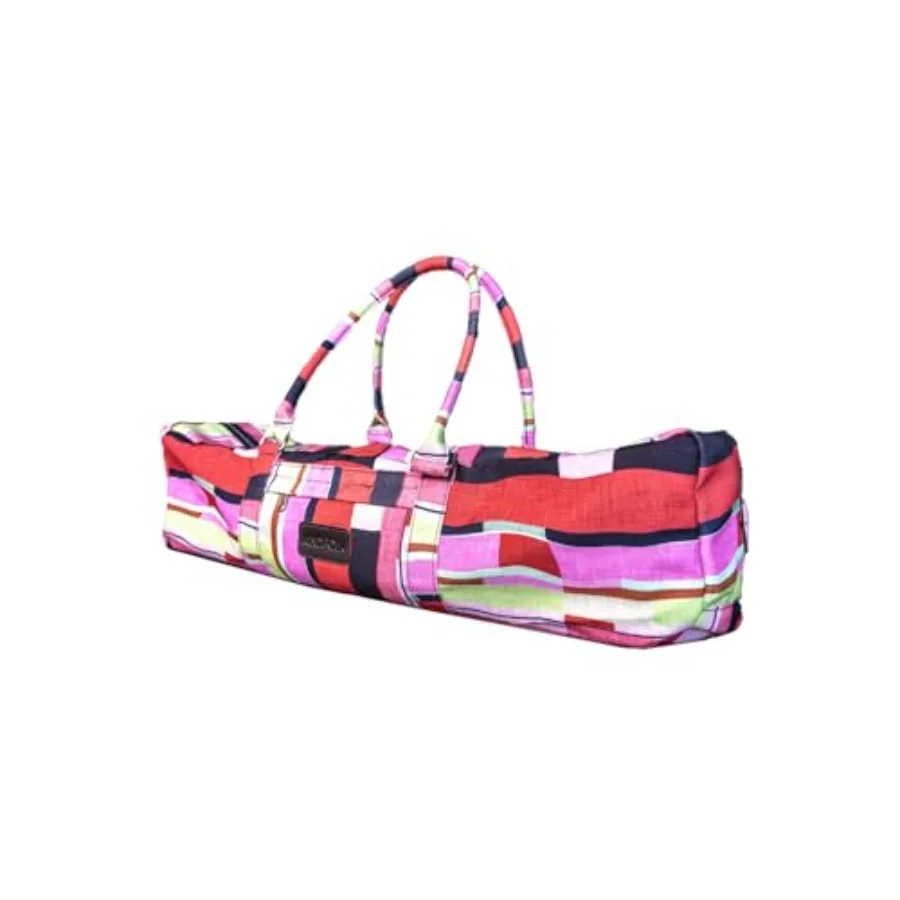 Yoga Mat Duffle Bag Patterned Canvas with Pocket and Zipper
Yoga Mat Duffle Bag Patterned Canvas with Pocket and Zipper