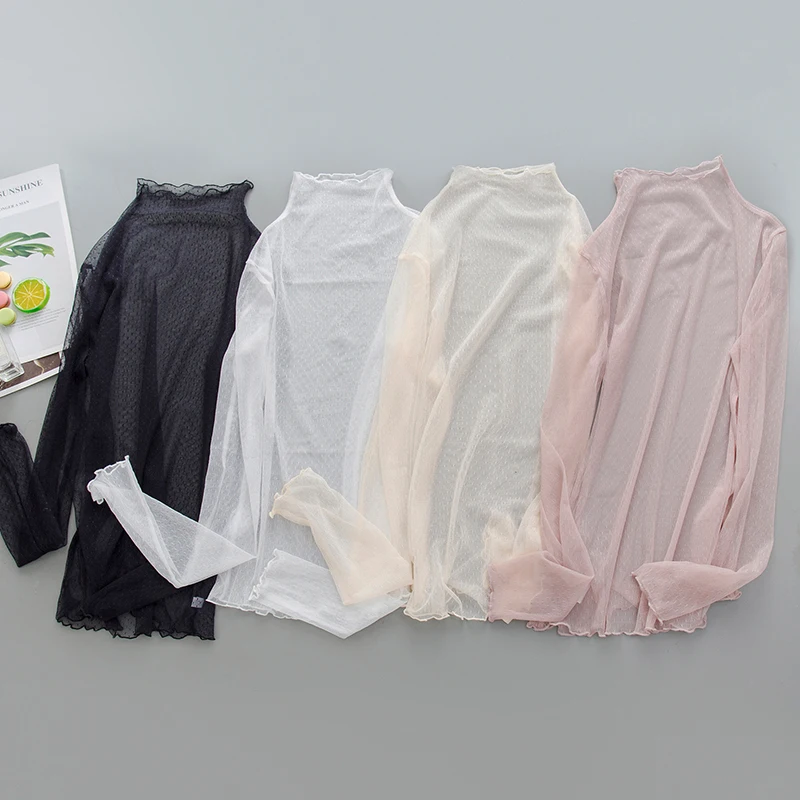 Lace Base irt Women's Long Sve Transparent Inner Wear Faionable Me Underwear Spring Autumn Winter New Sle
Lace Base irt Women's Long Sve Transparent Inner Wear Faionable Me Underwear Spring Autumn Winter New Sle