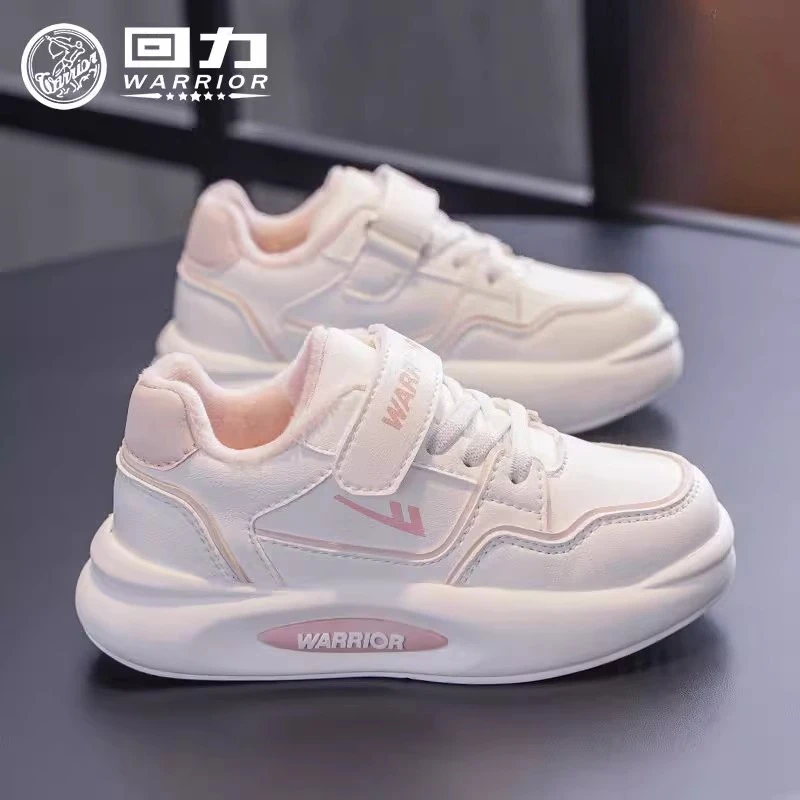 Детская плюшевая повседневная обувь Warrior, зима 2025, новые теплые кроссовки на флисовой подкладке для девочек, детская хлопковая обувь 
Детская плюшевая повседневная обувь Warrior, зима 2025, новые теплые кроссовки на флисовой подкладке для девочек, детская хлопковая обувь
