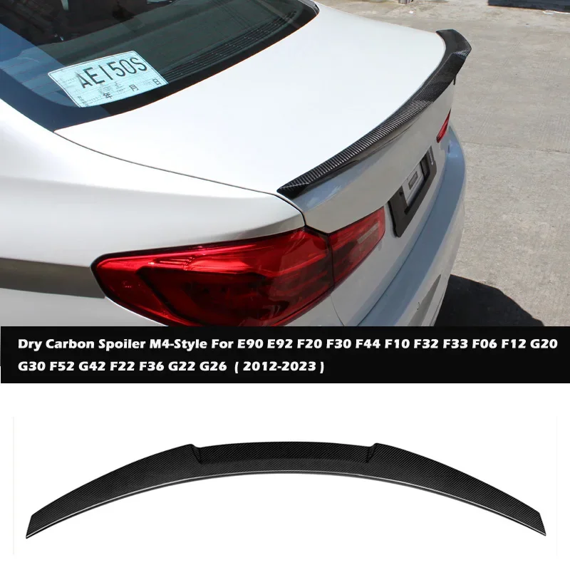M4 Style Dry Carbon fiber Spoiler tail wing For BMW F44 F22 F30 F10 F32 F36 F06 F12 E90 E82 E92 F87 F80 F82 E60 G20 G30 G42 G26
M4 Style Dry Carbon fiber Spoiler tail wing For BMW F44 F22 F30 F10 F32 F36 F06 F12 E90 E82 E92 F87 F80 F82 E60 G20 G30 G42 G26