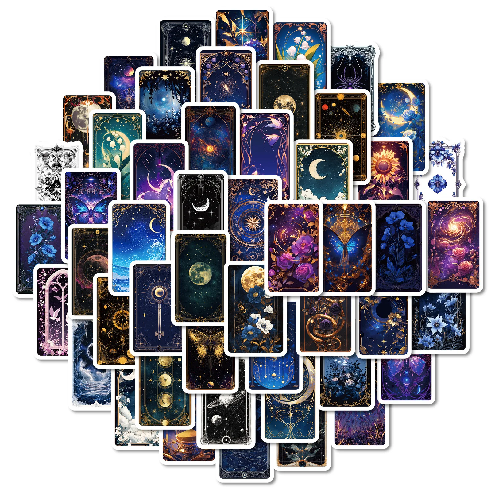 10/50PCS Universe Graffiti Stickers Tarot Card Style Decoration Starry Sky Cartoon Toys Laptop Guitar Car Bike Skateboard Decals
10/50PCS Universe Graffiti Stickers Tarot Card Style Decoration Starry Sky Cartoon Toys Laptop Guitar Car Bike Skateboard Decals