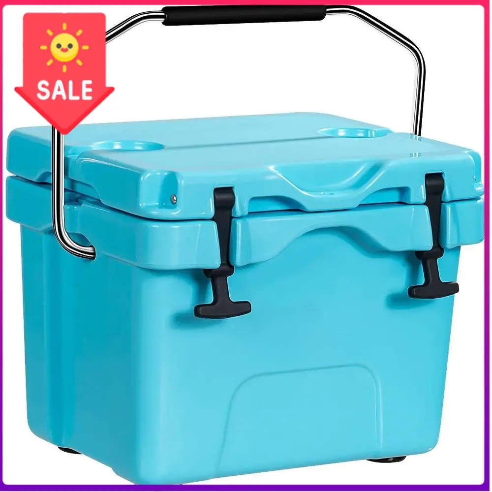 BestsellerPortable 24-Can Cooler with 2 Cup Holders, 3-5 Day Ice Retention for Outdoor Adventures
BestsellerPortable 24-Can Cooler with 2 Cup Holders, 3-5 Day Ice Retention for Outdoor Adventures
