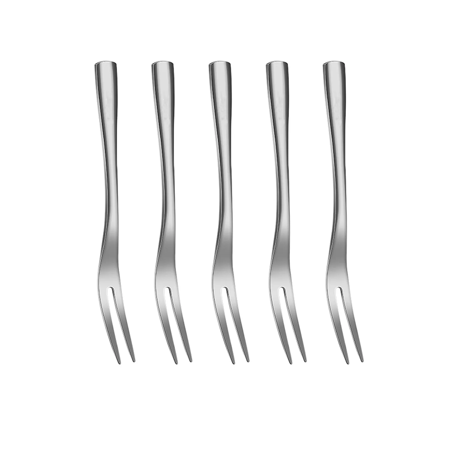 5 Pcs Certification 316L Stainless Steel Fruit Fork 99.9% Anti-bacterial Dessert Fork Tiny Cutlery Flatware For Home Party
5 Pcs Certification 316L Stainless Steel Fruit Fork 99.9% Anti-bacterial Dessert Fork Tiny Cutlery Flatware For Home Party