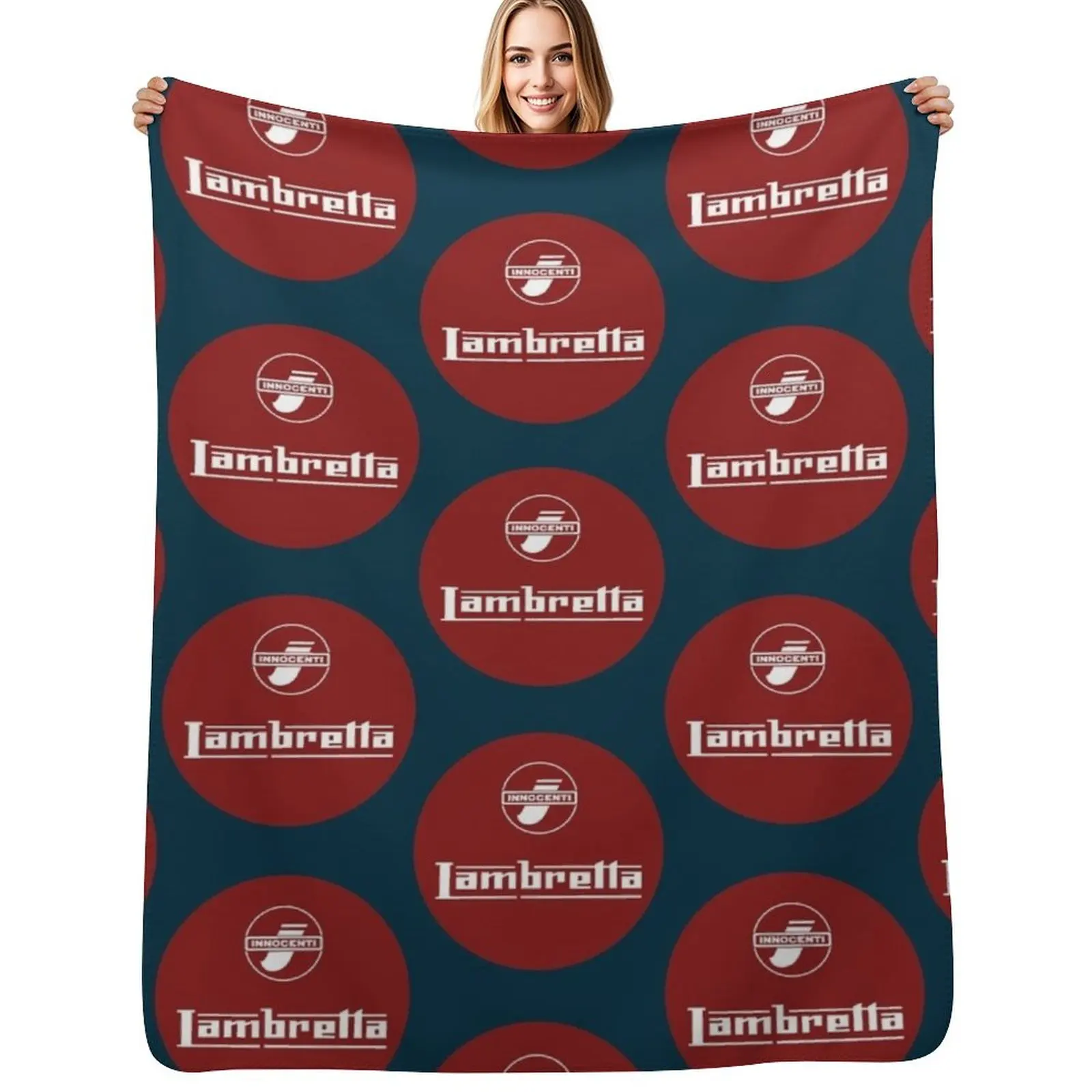 Lambretta Throw Blanket Warm Comfortable Blanket for Office Napping
Lambretta Throw Blanket Warm Comfortable Blanket for Office Napping