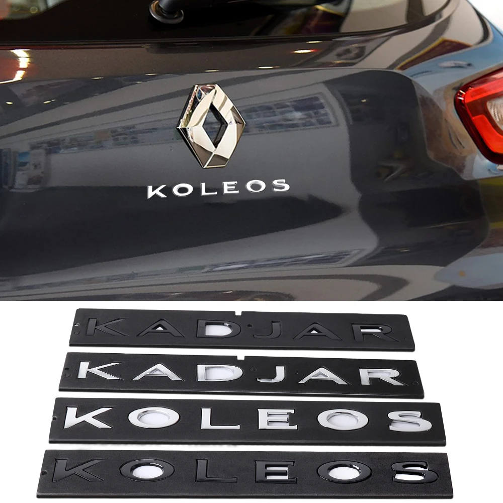For Renault Koleos Duster Megane 2 Logan Clio Sandero RS Accessories 1PCS 3D ABS Car Letter Rear Tail Trunk Emblem Badge Sticker
For Renault Koleos Duster Megane 2 Logan Clio Sandero RS Accessories 1PCS 3D ABS Car Letter Rear Tail Trunk Emblem Badge Sticker