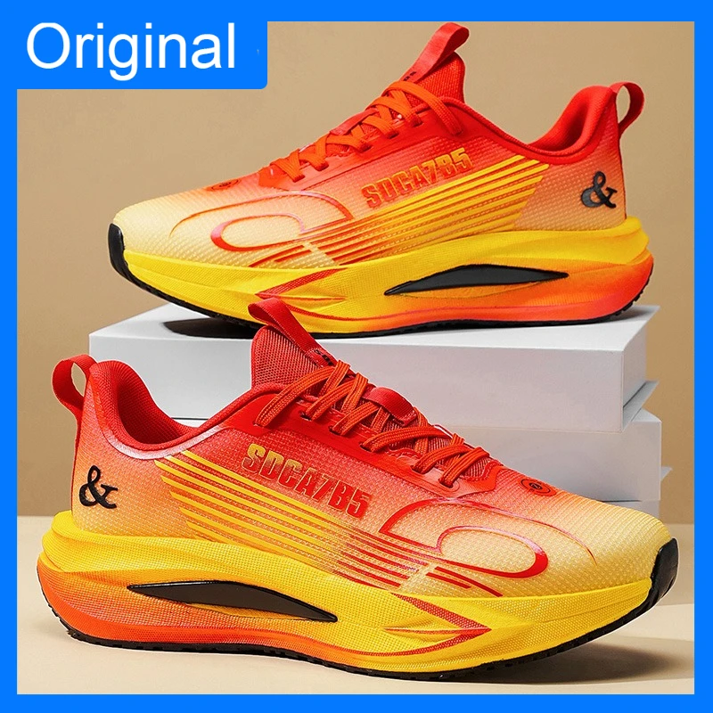 Mens Running Shoes Professional Marathon Sports Anti Slip Casual Shoes Womens Comfortable Lightweight Training Fitness Shoes
Mens Running Shoes Professional Marathon Sports Anti Slip Casual Shoes Womens Comfortable Lightweight Training Fitness Shoes