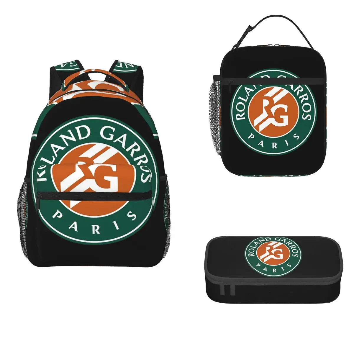Roland Garros Backpacks Boys Girls Bookbag Children School Bags Cartoon Kids Rucksack Lunch Bag Pen Bag Three-Piece Set
Roland Garros Backpacks Boys Girls Bookbag Children School Bags Cartoon Kids Rucksack Lunch Bag Pen Bag Three-Piece Set