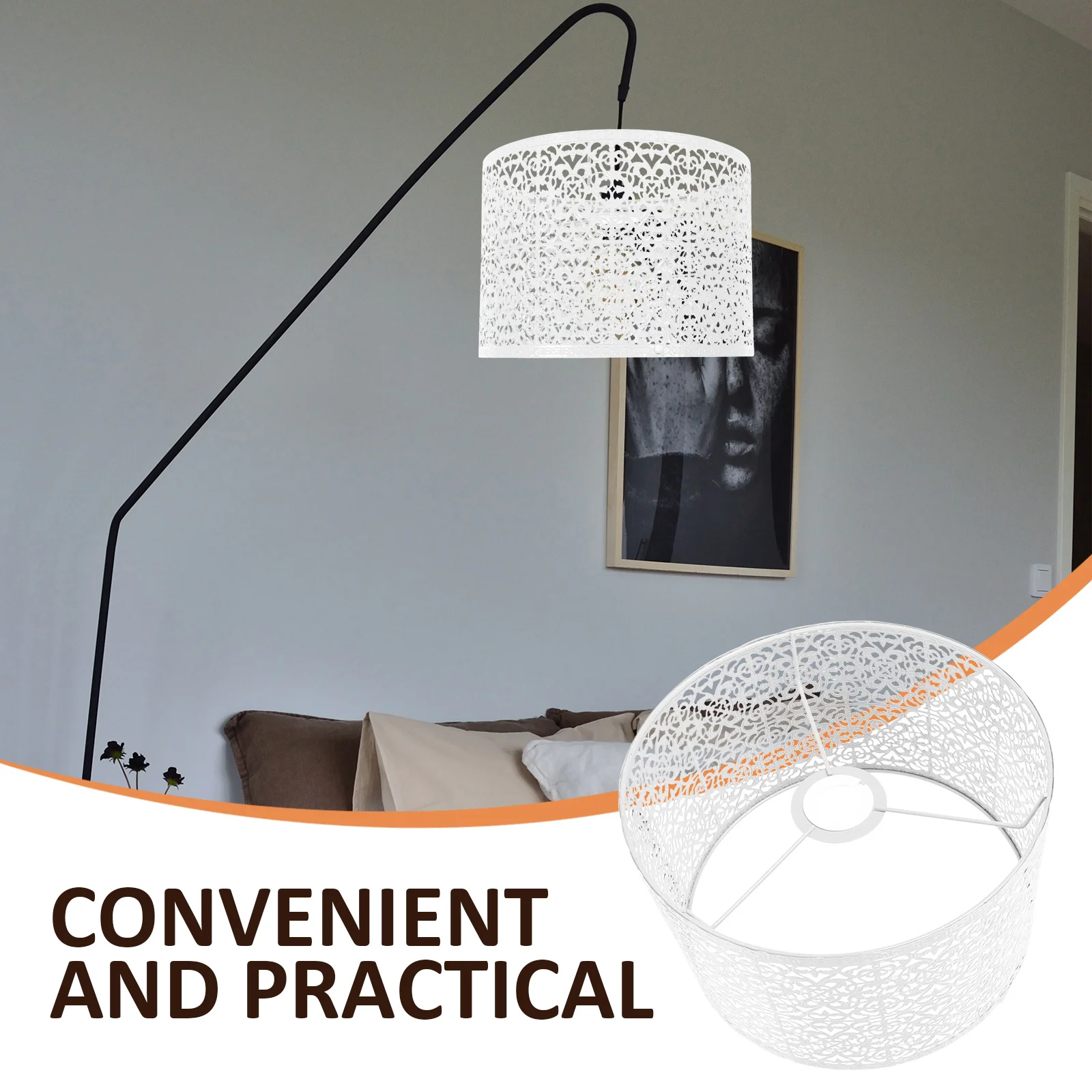 Hollow Metal Lampshade Iron Craft E27 E14 Base Fits Most Bulbs Home Decor Light Accessory Table Ceiling Lamp Cover
Hollow Metal Lampshade Iron Craft E27 E14 Base Fits Most Bulbs Home Decor Light Accessory Table Ceiling Lamp Cover