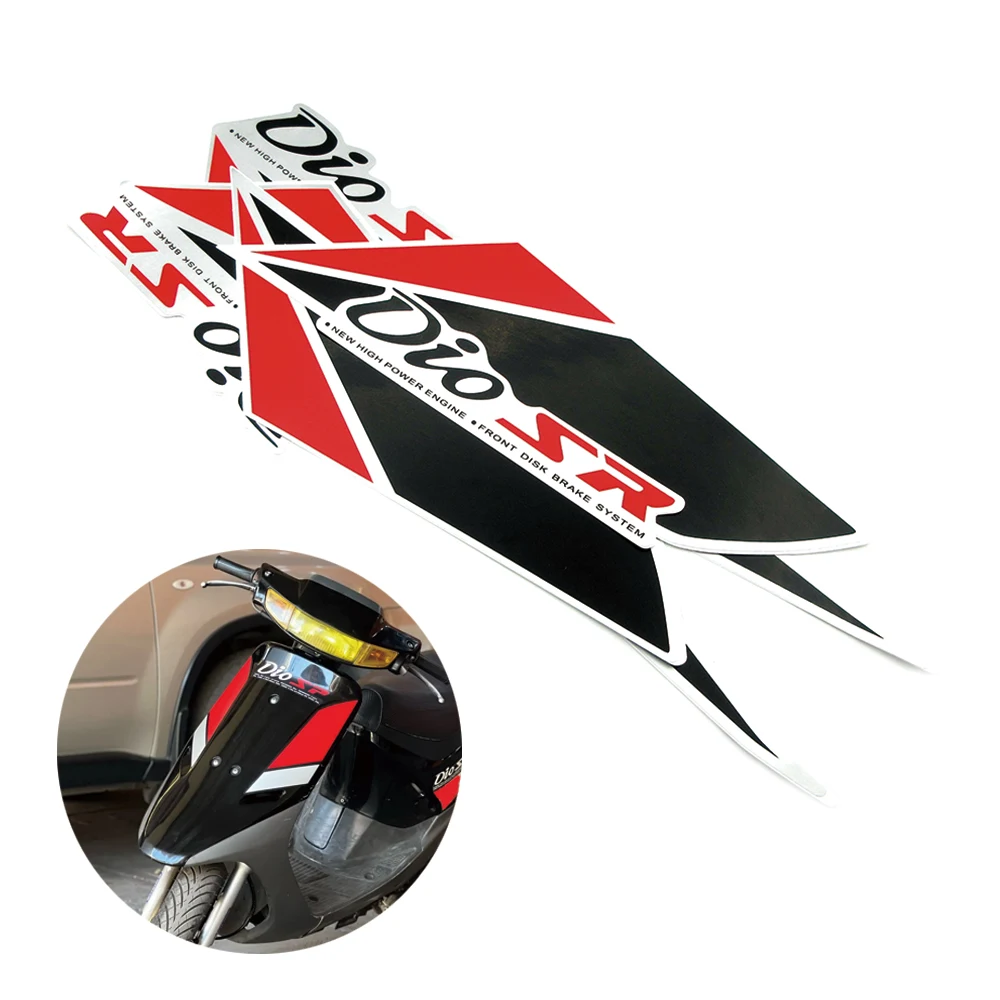 New Motorcycle Scooter Whole Body Fairing Stickers For Honda Dio SR DIO50 AF17 AF18 AF27 AF28 Glue Decorative Decal Logo Sticker
New Motorcycle Scooter Whole Body Fairing Stickers For Honda Dio SR DIO50 AF17 AF18 AF27 AF28 Glue Decorative Decal Logo Sticker