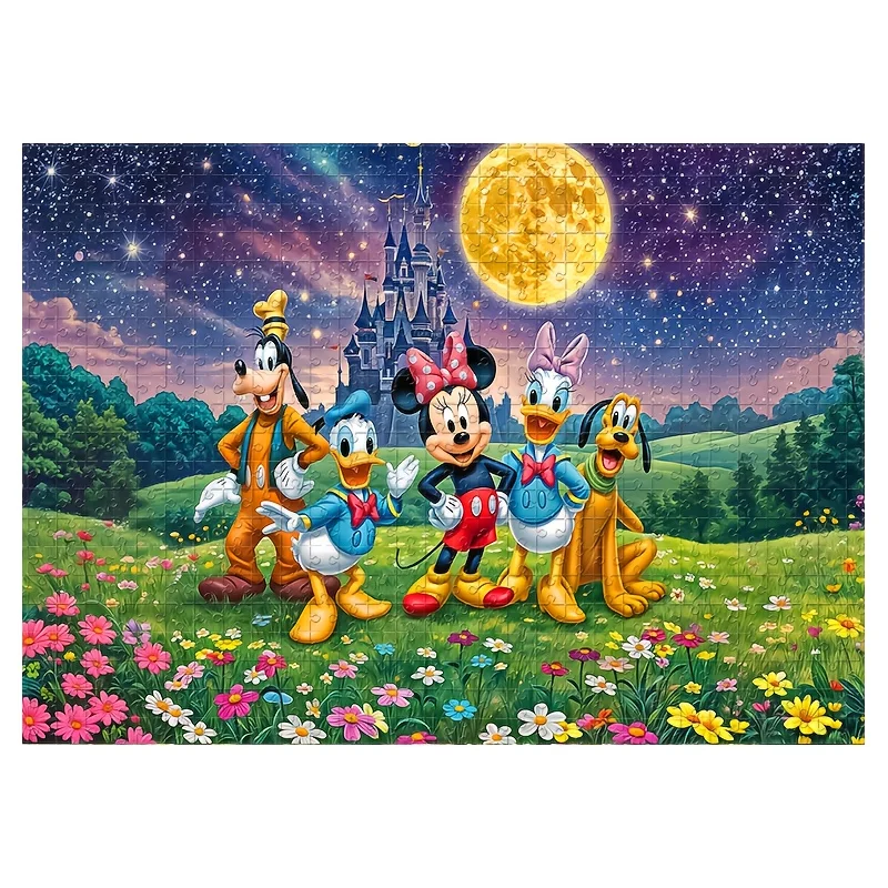 1000pcs Handmade DIY Mosaic Puzzle - Cartoon Characters: Mickey, Minnie, Donald Duck & Daisy, Castle Halloween Gift, Education
1000pcs Handmade DIY Mosaic Puzzle - Cartoon Characters: Mickey, Minnie, Donald Duck & Daisy, Castle Halloween Gift, Education