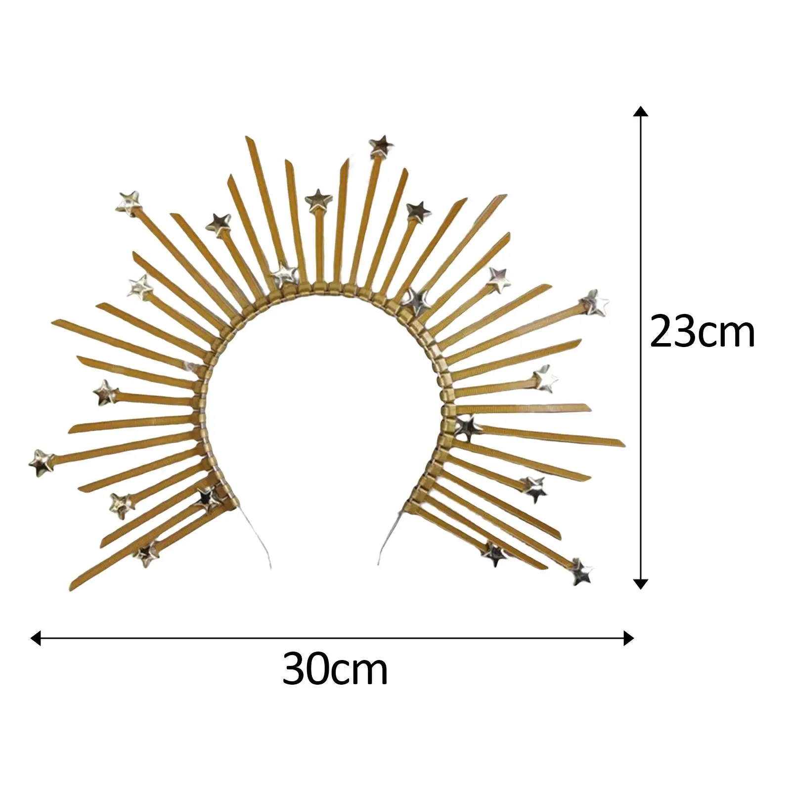 Headband Dress up Headwear Costume Accessories Tiaras Halo Crown Headpiece for Cosplay, Wedding, Stage Performance, Photoshoot
Headband Dress up Headwear Costume Accessories Tiaras Halo Crown Headpiece for Cosplay, Wedding, Stage Performance, Photoshoot