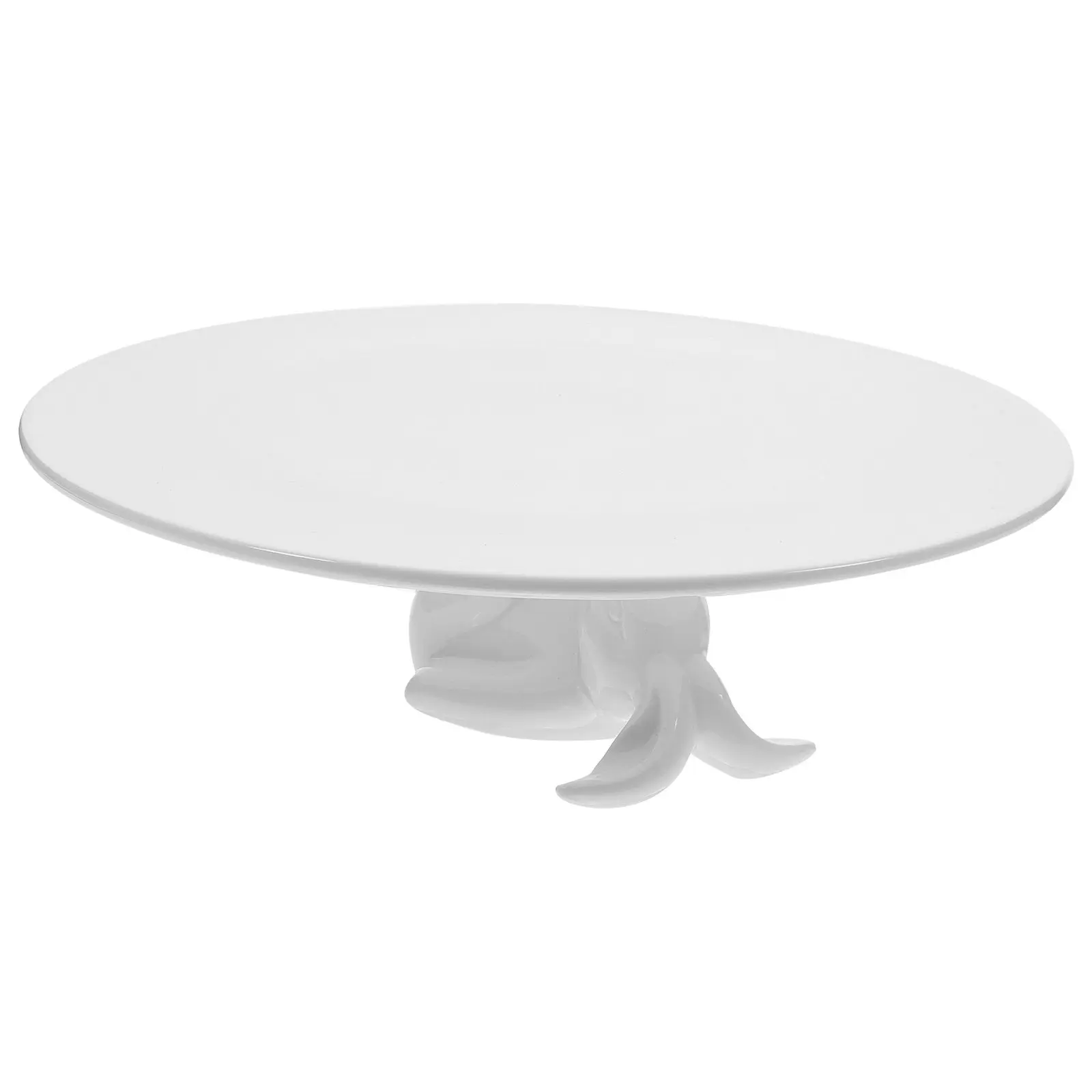 Delicate Rabbit Cake Plate Premium Fruit Tray for Snack Display Multi-Function Dessert Serving Ceramic Plate Cake Tray