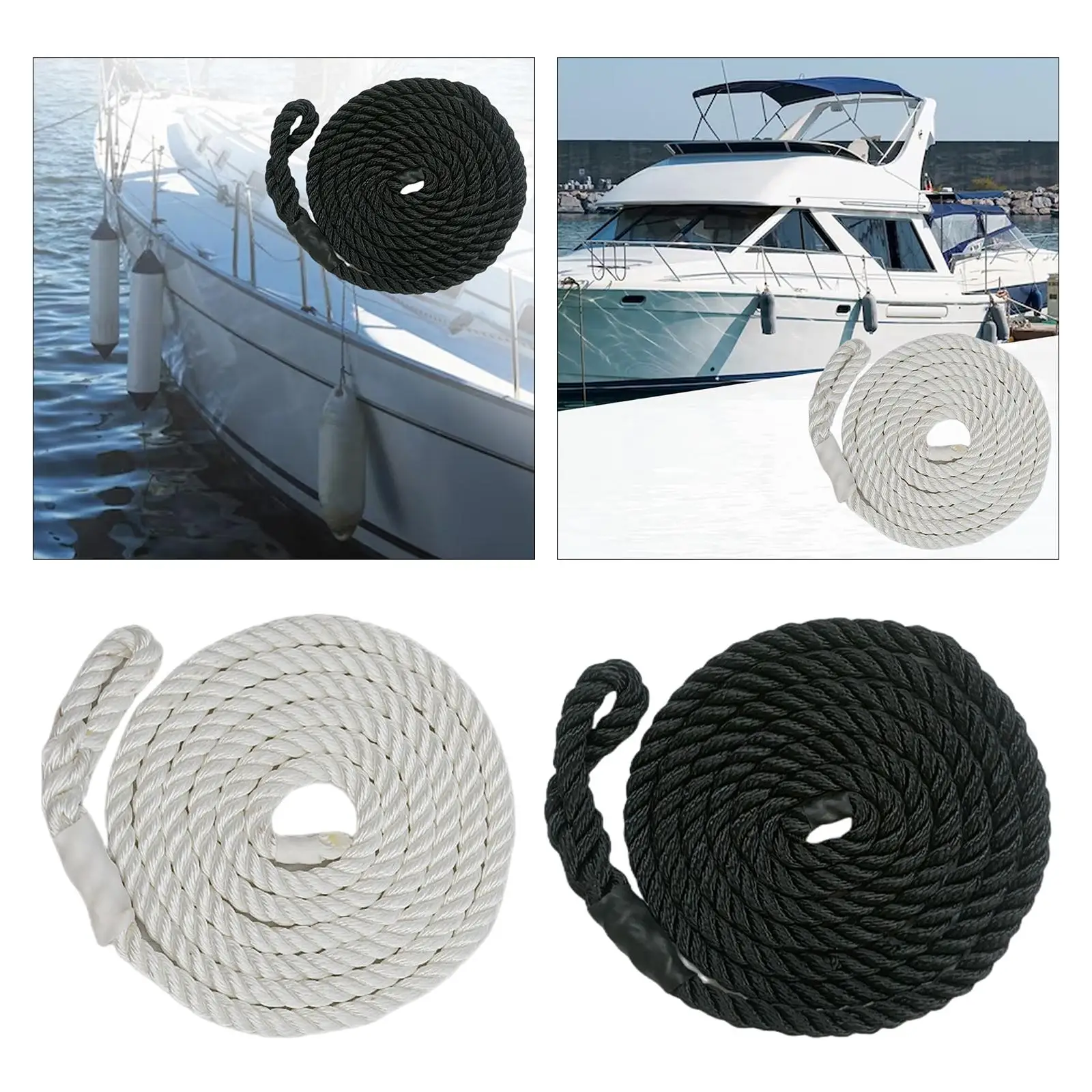 Boat Fender Line, 9.5mmx2M Marine Fenders Ropes Boat Fender Rope Boat Bumper Rope Boat Lines for Docking Sailboat
Boat Fender Line, 9.5mmx2M Marine Fenders Ropes Boat Fender Rope Boat Bumper Rope Boat Lines for Docking Sailboat