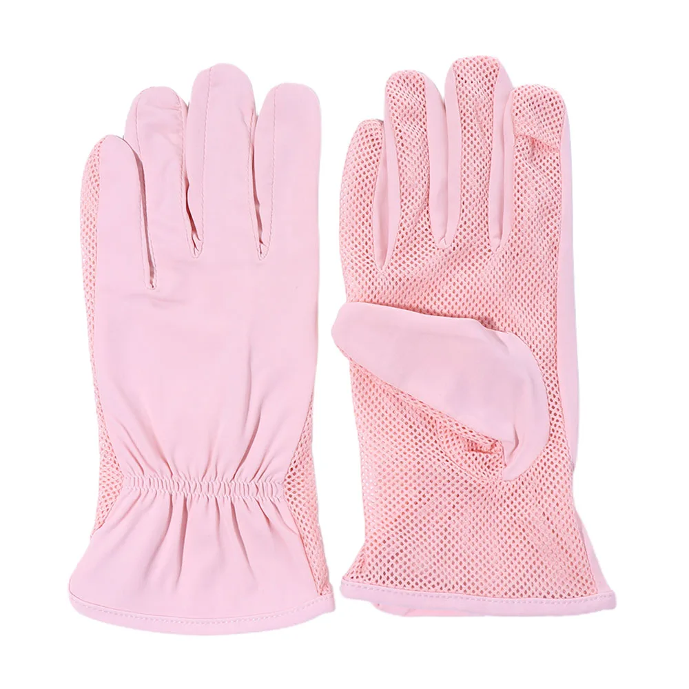 Thin Women Ice Silk Mesh Breathable Anti-UV Driving Gloves Touch Screen Sunscreen Gloves Mittens
Thin Women Ice Silk Mesh Breathable Anti-UV Driving Gloves Touch Screen Sunscreen Gloves Mittens