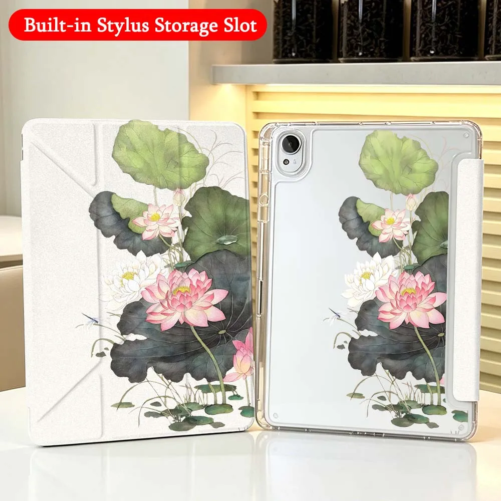 Cartoon Lotus Art Case For Huawei Honor Matepad Pad X10 X9 GT Pro V9 9 Air SE 12X 11.5 11 13.2 11.5s inch Foldable Tablet
Cartoon Lotus Art Case For Huawei Honor Matepad Pad X10 X9 GT Pro V9 9 Air SE 12X 11.5 11 13.2 11.5s inch Foldable Tablet