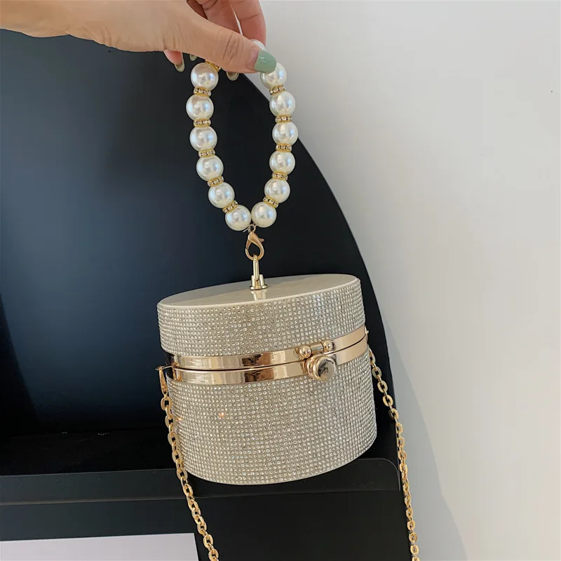 2025 New Mini Box Bag - Sparkling Diamond Crossbody Purse, Pearl Chain Strap, Chic Multi-Way Shoulder Bag
2025 New Mini Box Bag - Sparkling Diamond Crossbody Purse, Pearl Chain Strap, Chic Multi-Way Shoulder Bag