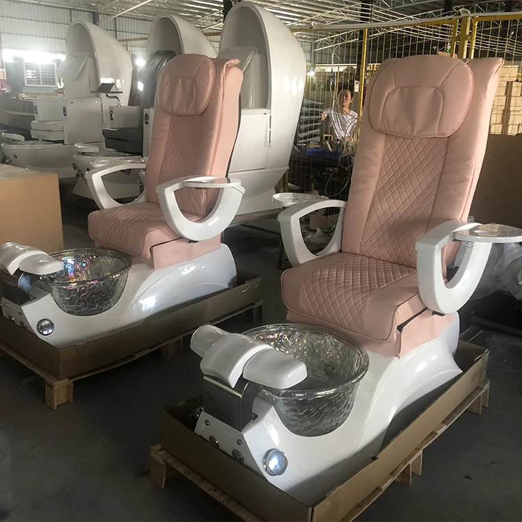Kisen Multifunctional Black White Pink Throne Manicure Luxury Pedicure Chair With Remote Control For Beauty Salon
Kisen Multifunctional Black White Pink Throne Manicure Luxury Pedicure Chair With Remote Control For Beauty Salon
