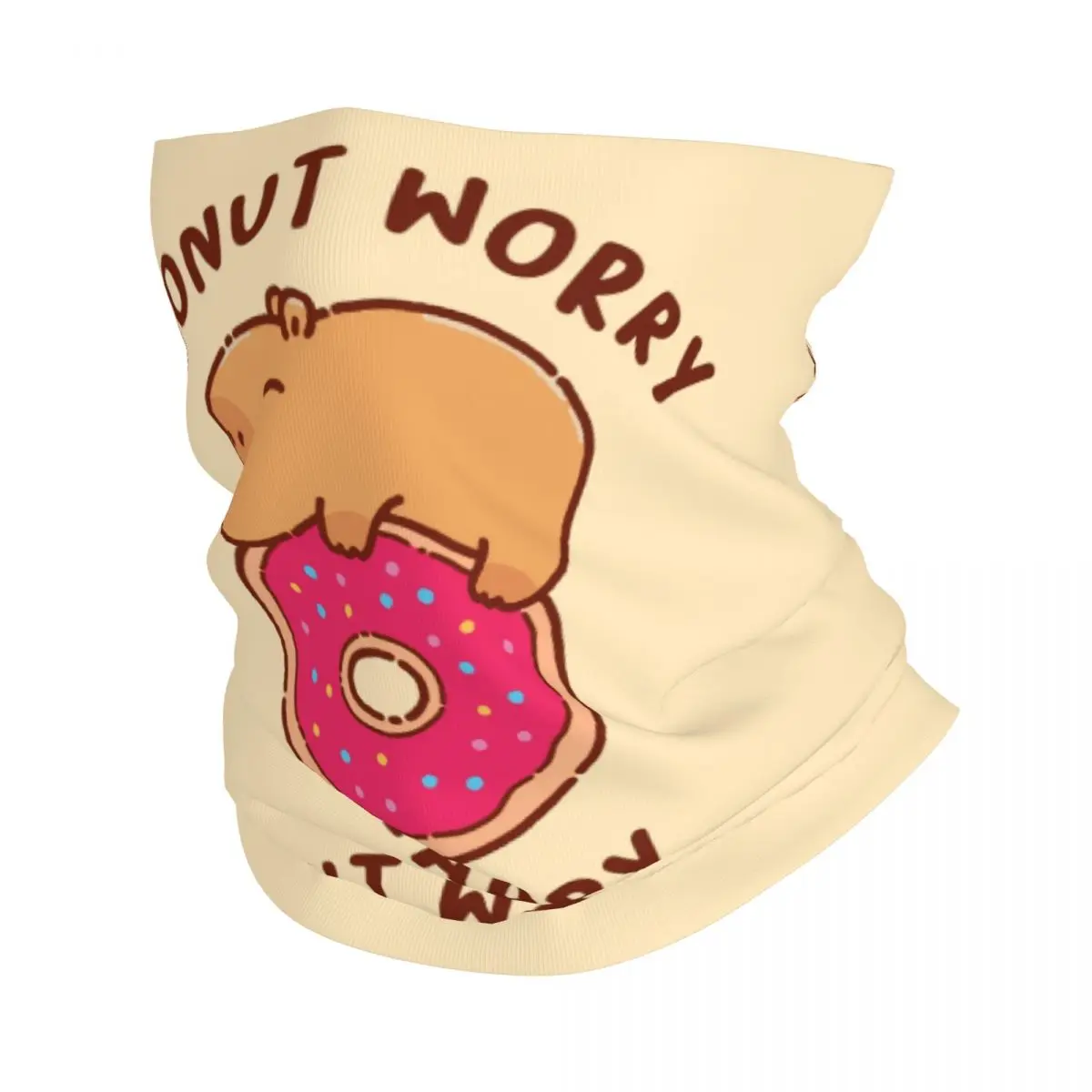 Custom Capybara On A Donut Bandana Winter Neck Warmer Women Windproof Wrap Face Scarf for Hiking Gaiter Headband
Custom Capybara On A Donut Bandana Winter Neck Warmer Women Windproof Wrap Face Scarf for Hiking Gaiter Headband