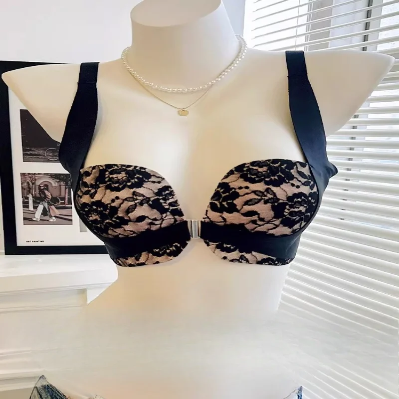 Front Wire Free Bra Lift Up Anti Sagging Side Breast Control Sexy Push Up Small Breast Enhancer Comfort Seamless Brassiere
Front Wire Free Bra Lift Up Anti Sagging Side Breast Control Sexy Push Up Small Breast Enhancer Comfort Seamless Brassiere