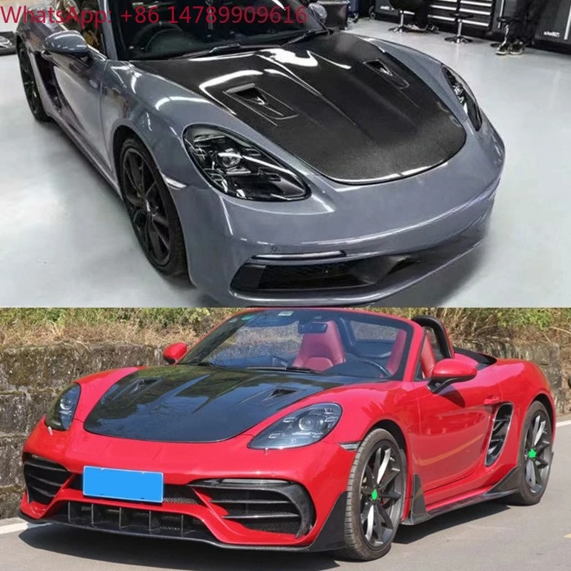 Retrofitting Auto Parts718 981 991 Boxster Single-sided Carbon Fiber Hood ForCustom Body Kit
Retrofitting Auto Parts718 981 991 Boxster Single-sided Carbon Fiber Hood ForCustom Body Kit