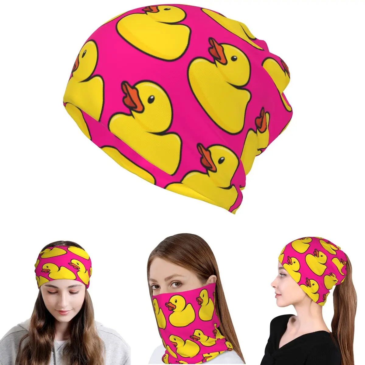 Rubber Duck In Hot Pink Bandana Neck Gaiter Mask Scarf Multifunction Face Mask Beanies Hat Unisex Adult Windproof
Rubber Duck In Hot Pink Bandana Neck Gaiter Mask Scarf Multifunction Face Mask Beanies Hat Unisex Adult Windproof
