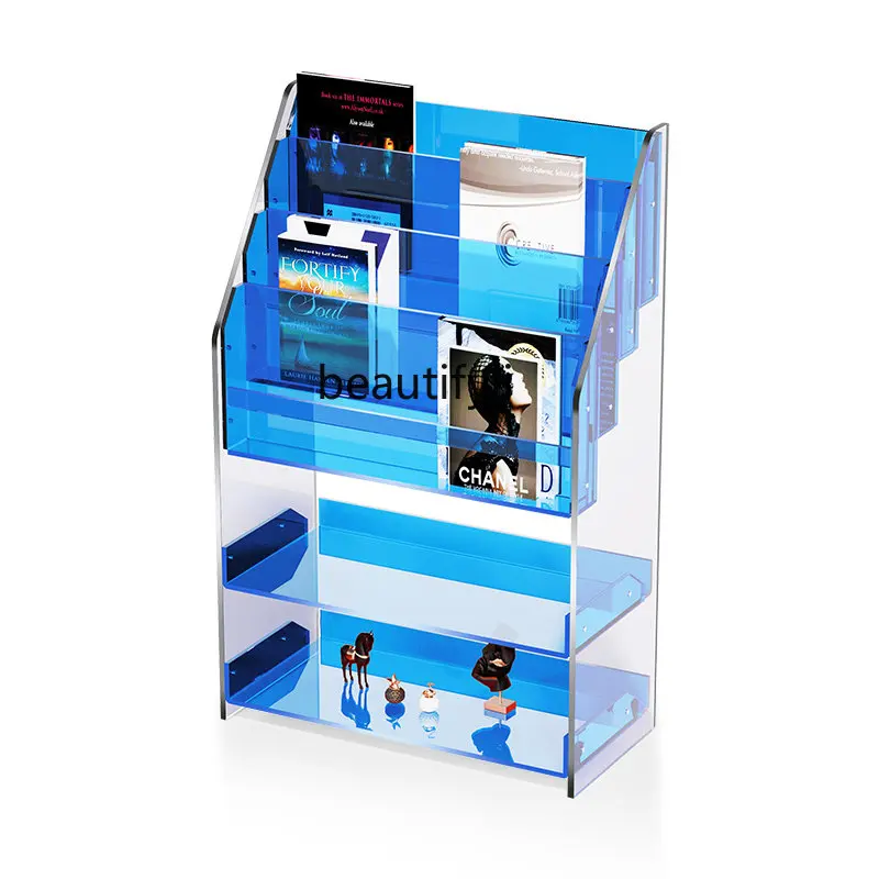 Acrylic Reading Bookshelf and Storage Shelf Library Home Storage Integrated Layered Floor Simple Picture Book Rack shelves
Acrylic Reading Bookshelf and Storage Shelf Library Home Storage Integrated Layered Floor Simple Picture Book Rack shelves