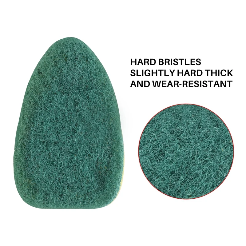 18 Pieces Dish Wand Refills Replacement Sponge Heads Scouring Scrubber Pads Heavy Duty Dish Wand-A21I 
18 Pieces Dish Wand Refills Replacement Sponge Heads Scouring Scrubber Pads Heavy Duty Dish Wand-A21I