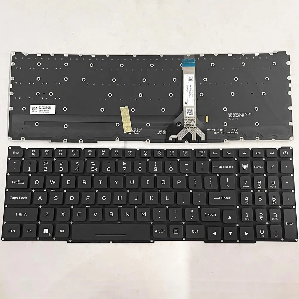 New For Acer Predator Helios NEO 16 PHN16-71 PHN16-72 US RGB Backlit Keyboard
New For Acer Predator Helios NEO 16 PHN16-71 PHN16-72 US RGB Backlit Keyboard