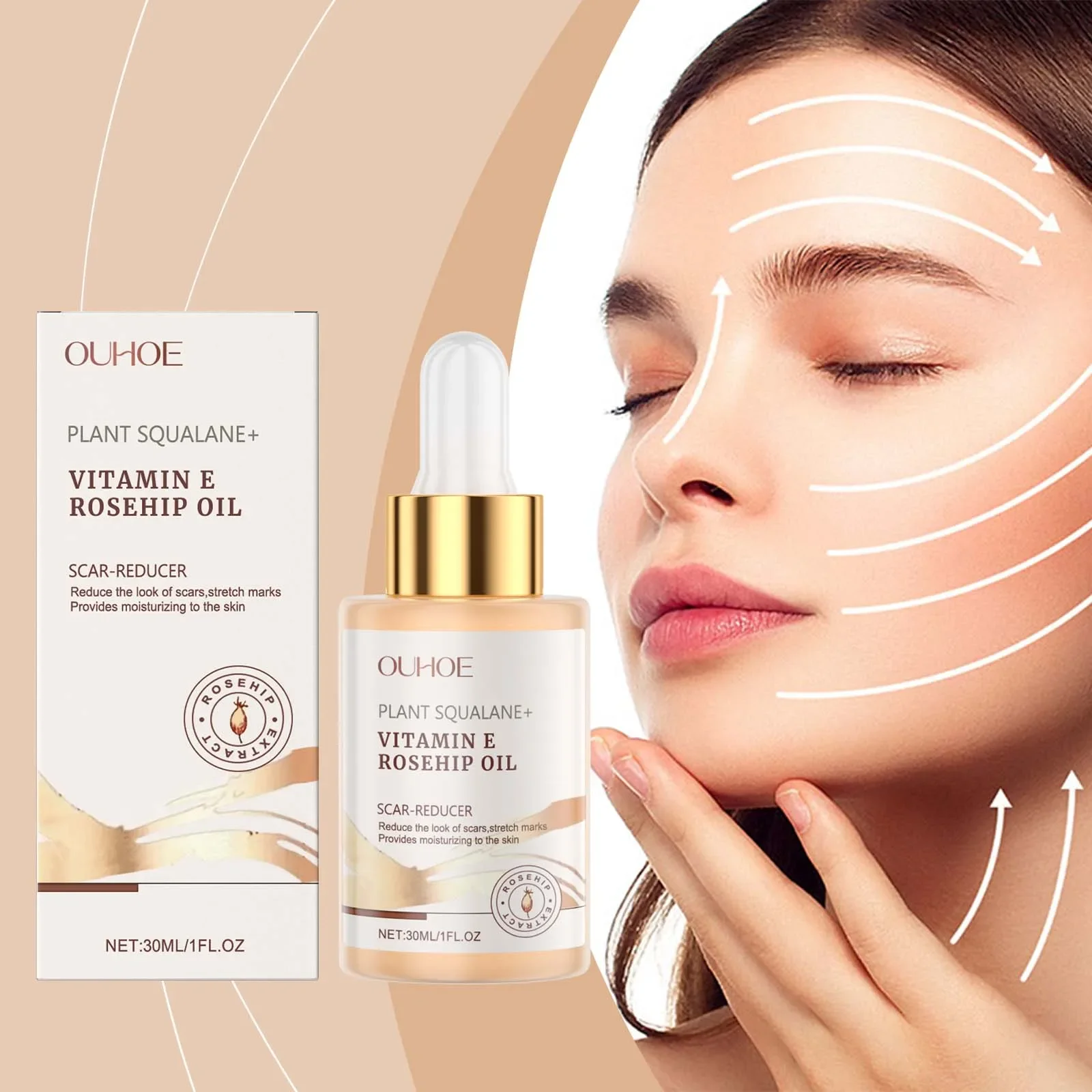 Squalane light wrinkle skin care essential oil smooth skin moisturizing and firming skin face essential oil
Squalane light wrinkle skin care essential oil smooth skin moisturizing and firming skin face essential oil
