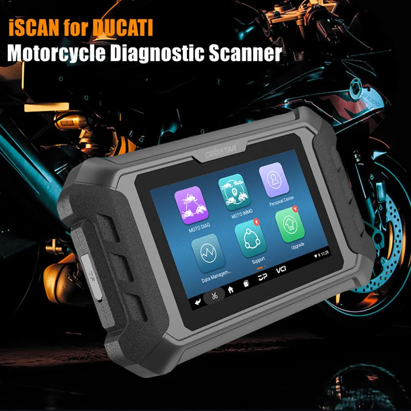 OBDSTAR iScan for DUCATI Motorcycle Diagnostic Tool
OBDSTAR iScan for DUCATI Motorcycle Diagnostic Tool