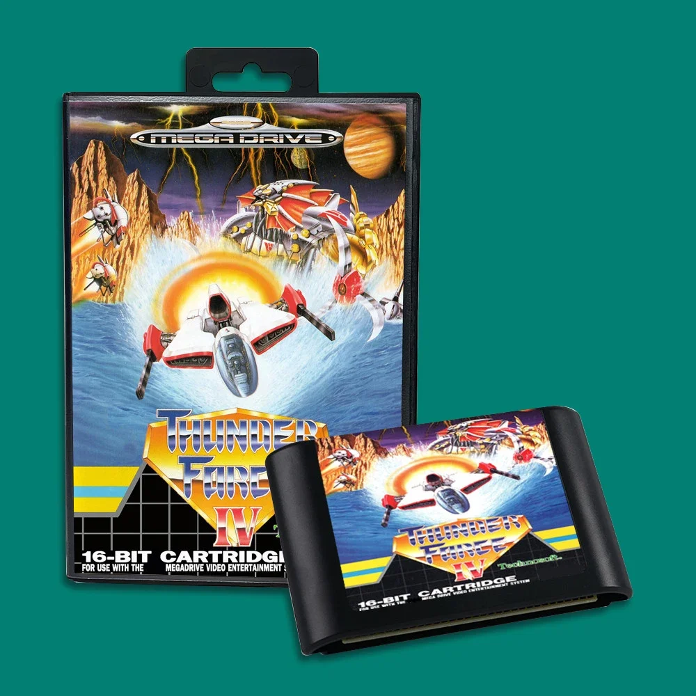 Игровые картриджи Thunder Force III IV для MD, для консолей SEGA Mega Drive Genesis, игровая карта с коробкой и инструкцией, версии EUR, JAP, US
Игровые картриджи Thunder Force III IV для MD, для консолей SEGA Mega Drive Genesis, игровая карта с коробкой и инструкцией, версии EUR, JAP, US