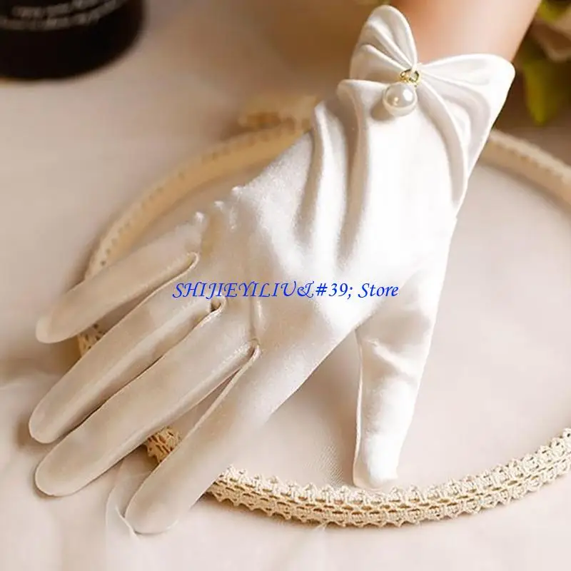 E21F Элегантные жемчужные декорации Перчатки для свадебного душа Свадебные перчатки для невесты Ручная одежда
E21F Элегантные жемчужные декорации Перчатки для свадебного душа Свадебные перчатки для невесты Ручная одежда