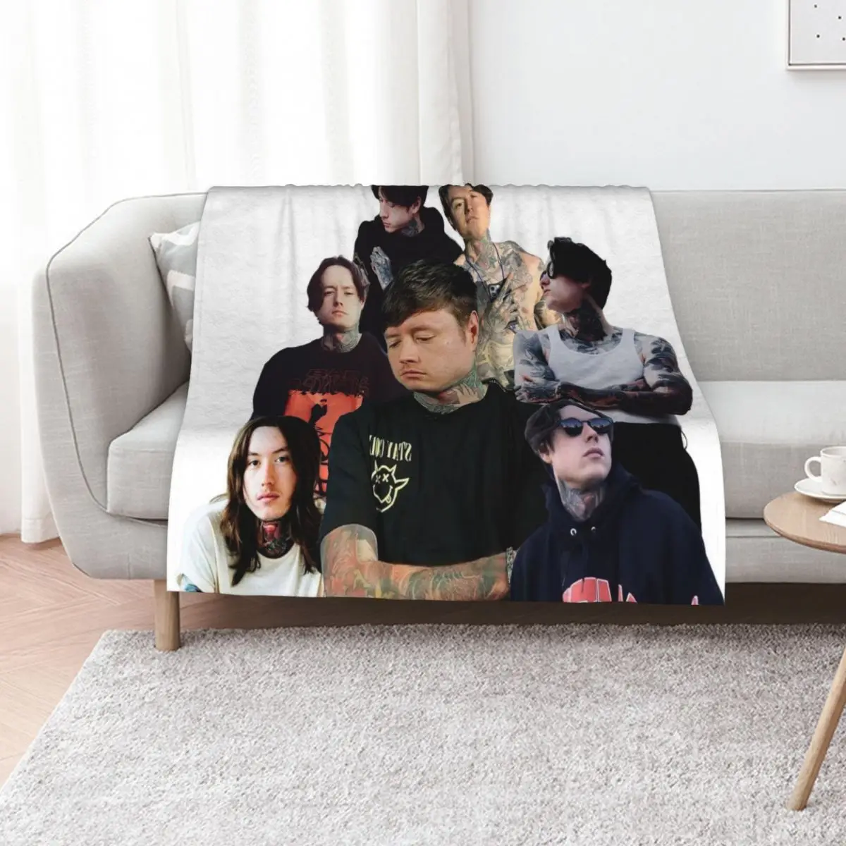 Noah Sebastian photo COLLAGE Throw Blanket Long Lasting Soft Plush Blanket for Daily Use
Noah Sebastian photo COLLAGE Throw Blanket Long Lasting Soft Plush Blanket for Daily Use