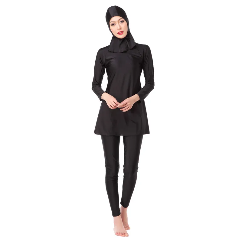 3Pcs Modest Muslim Women Swimwear Full Coverage Islam Hijab Long Sleeve Swimming Suit for Women Beachwear Arabic Sport Swimsuit
3Pcs Modest Muslim Women Swimwear Full Coverage Islam Hijab Long Sleeve Swimming Suit for Women Beachwear Arabic Sport Swimsuit